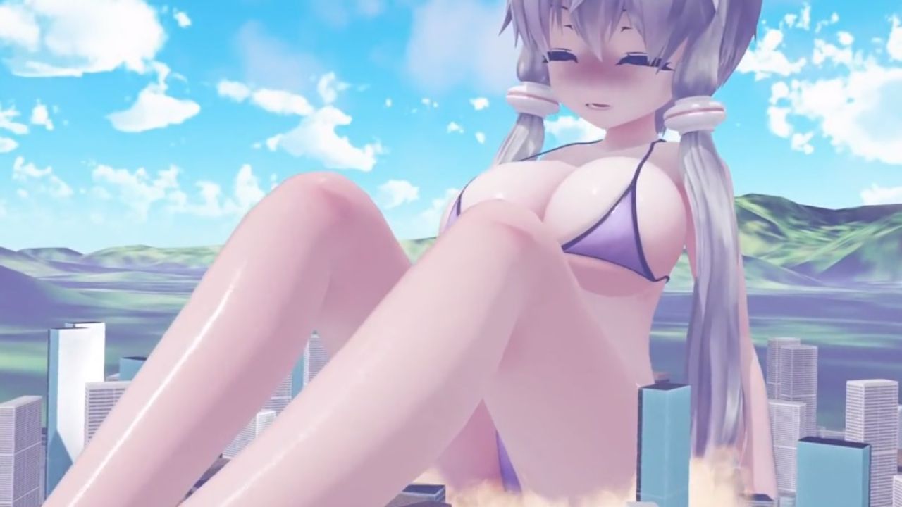 Hentai milf bikini giantess porn